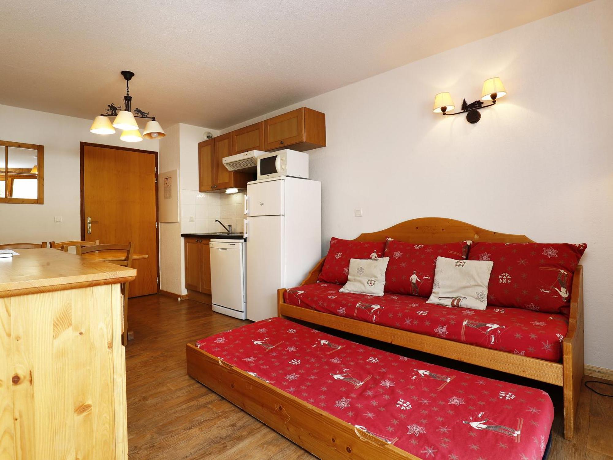Апартаменты Appt 4 Pers Aux Pieds Des Pistes Avec Balcon Et Parking Орсьер Экстерьер фото