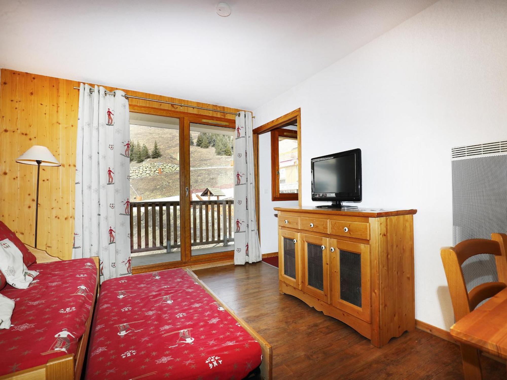 Апартаменты Appt 4 Pers Aux Pieds Des Pistes Avec Balcon Et Parking Орсьер Экстерьер фото